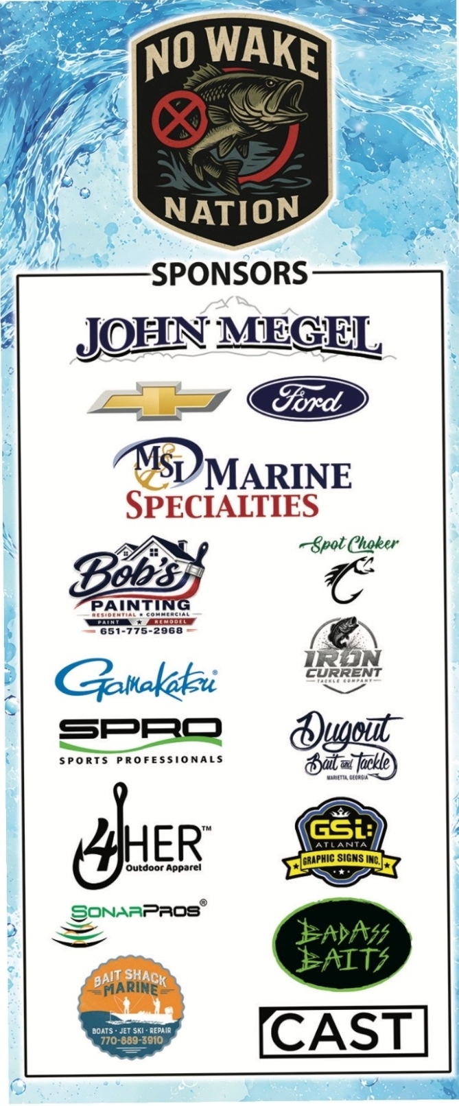 No Wake Nation Sponsors