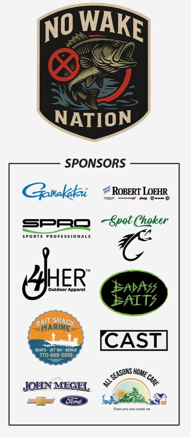 No Wake Nation Sponsors
